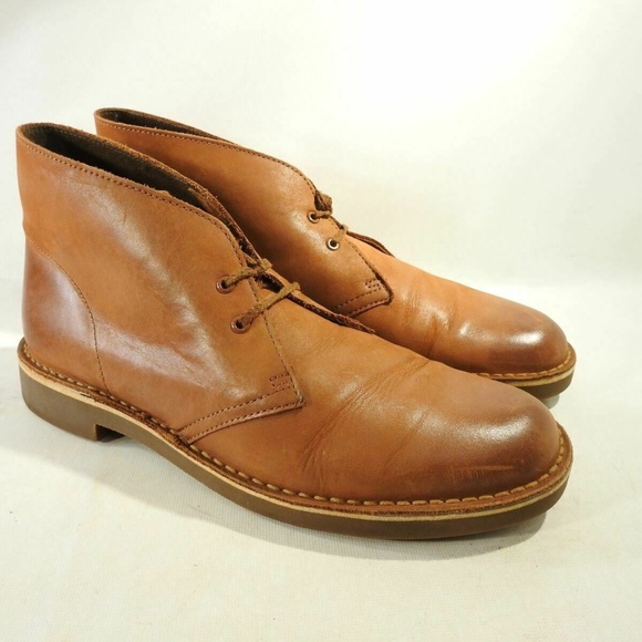 Clarks Bushacre 15522 Size 9.5 M Brown Mens R2C7 - Picture 7 of 8